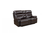 9442 - Brown Console LoveseatModel:  9442-BROWN-CL